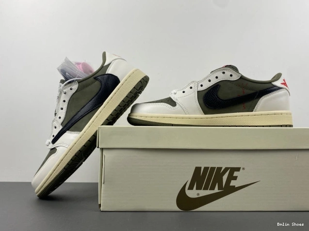 Bmlin TRAVIS JORDAN MEDIUM 1 DM7866-200 SCOTT OG AIR OLIVE X LOW 0723